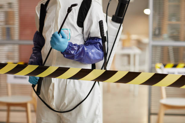 Professional Biohazard Cleanup technician working in Brownsburg, IN